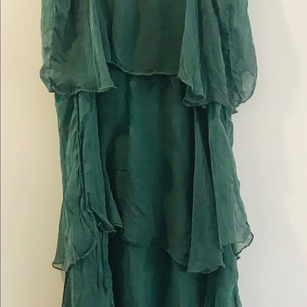 Adele Altman 2 pieces Dark Green women dress - Picture 5 of 7